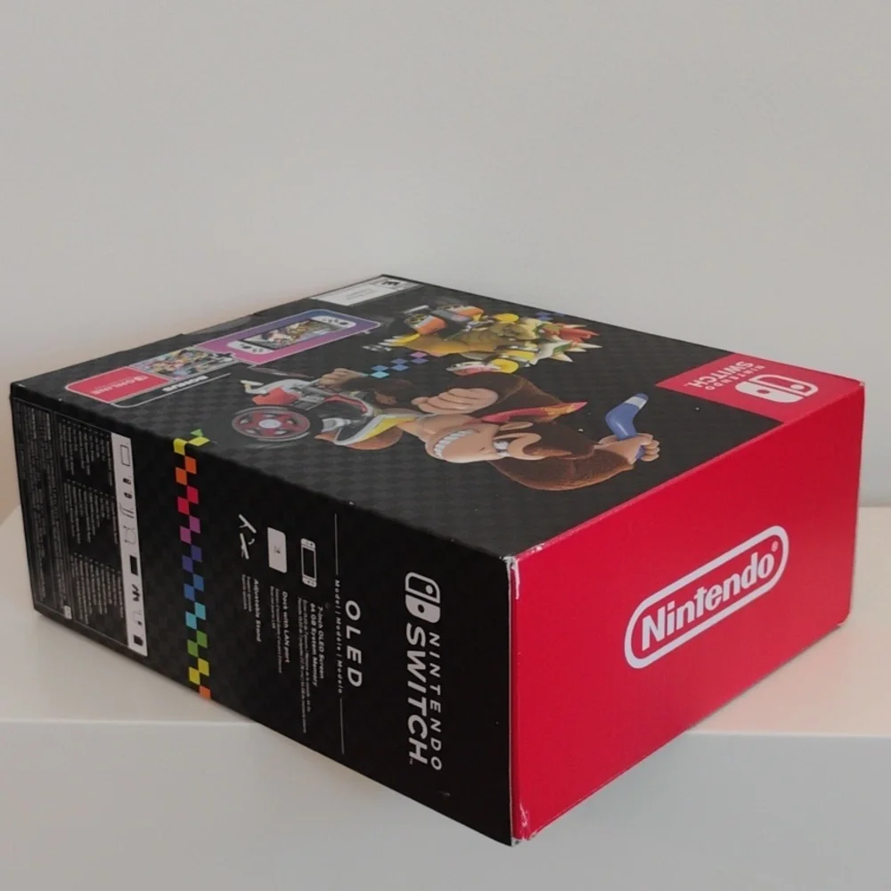 Nintendo Switch Game Box Mario Kart with Donkey Kong, Mario and Bowser